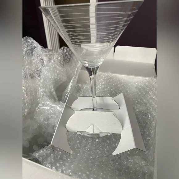 Mikasa Cheers Clear Martini Glasses Set - Picture 6 of 7